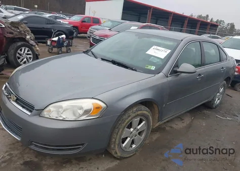 2007 Chevrolet Impala Lt из США, поврежденный, VIN 2G1WT58K379109291
